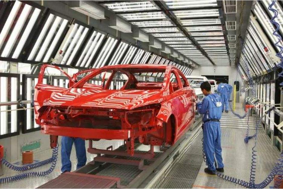 汽車烤(kao)漆車間應用(yong)